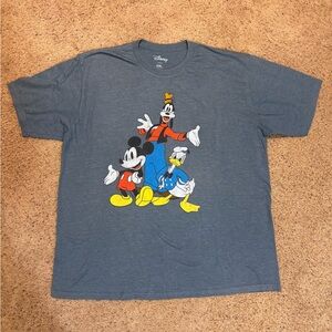 Disney Men's Blue Graphic T-Shirt